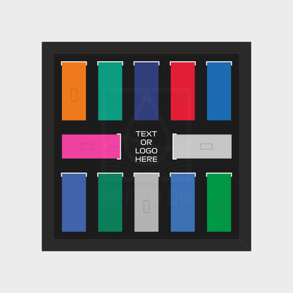 Personalised LEGO F1 minifigure collectible display frame compatible with 71049 custom printed