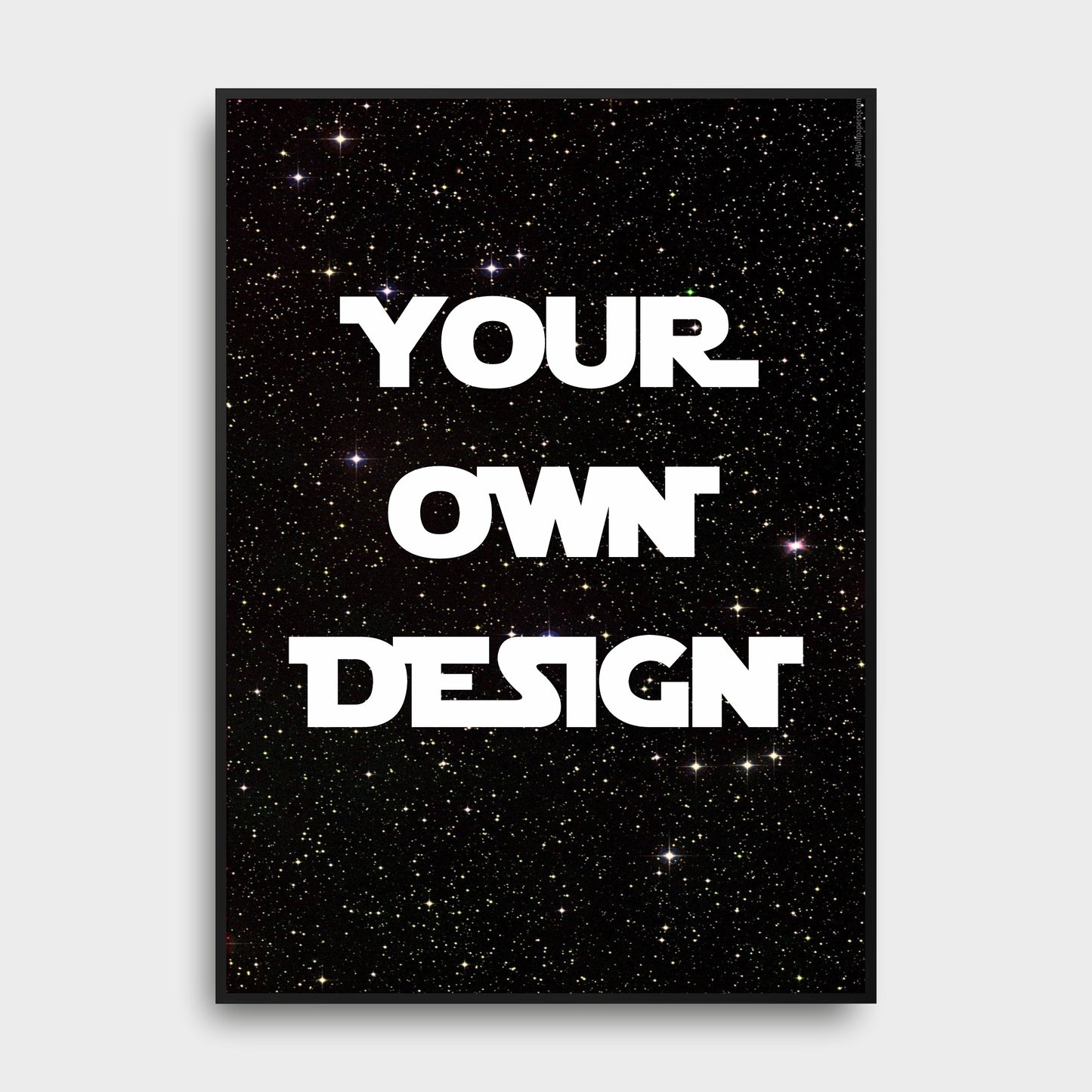 Personalised Star Wars LEGO® X-Wing Starfighter™ 75355, LED Wall Mounted Display Frame